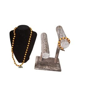 Black Bat Jewelry Set